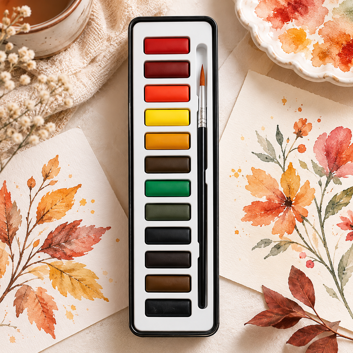 Palette de 12 couleurs